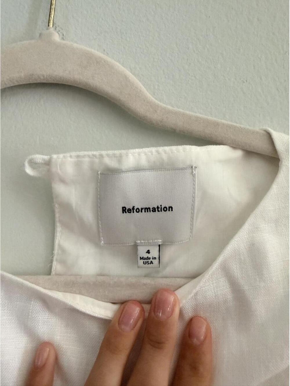 Reformation Moya Linen Two Piece Skirt Set - Picture 7 of 8